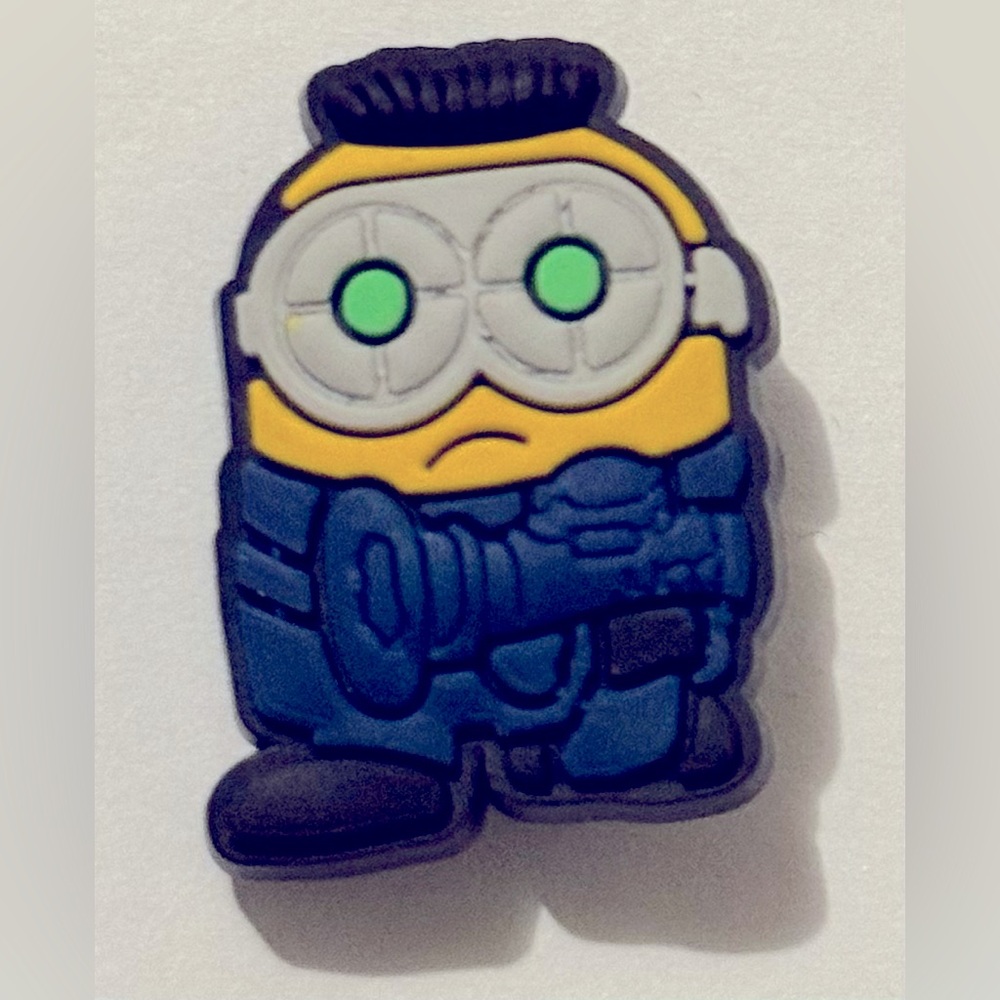 (10for $16) Despicable Me Minion Croc Charm Jibbit Shoe Charm Disney Croc Charms